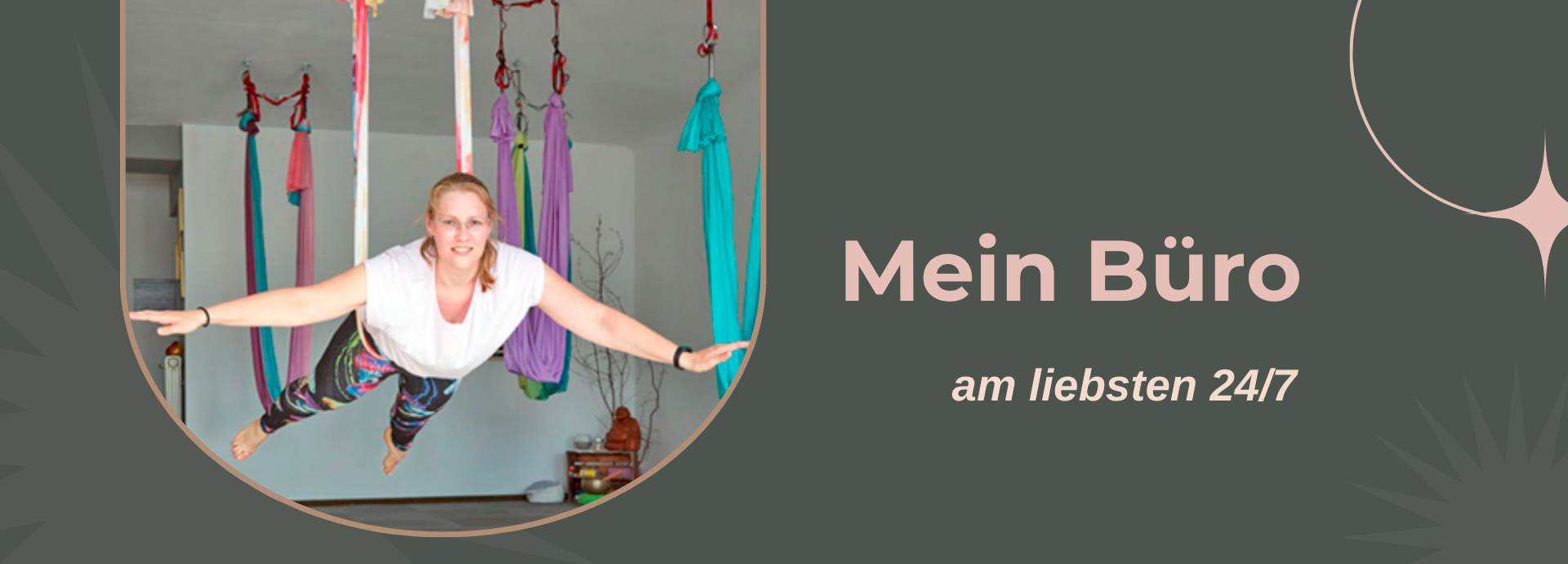 Aerial Yoga - mein Büro